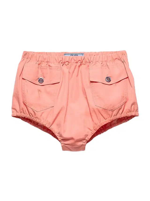 Prada Women's Poplin Shorts - Orange