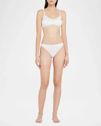 Videris Lingerie Whitney Mid-Rise Bikini Briefs | Thumbnail 2