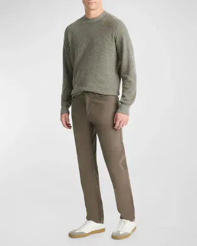 Vince Men's Dylan Peached Cotton 5-Pocket Pants | Thumbnail 2 Vince Men's Dylan Peached Cotton 5-Pocket Pants | Thumbnail 2