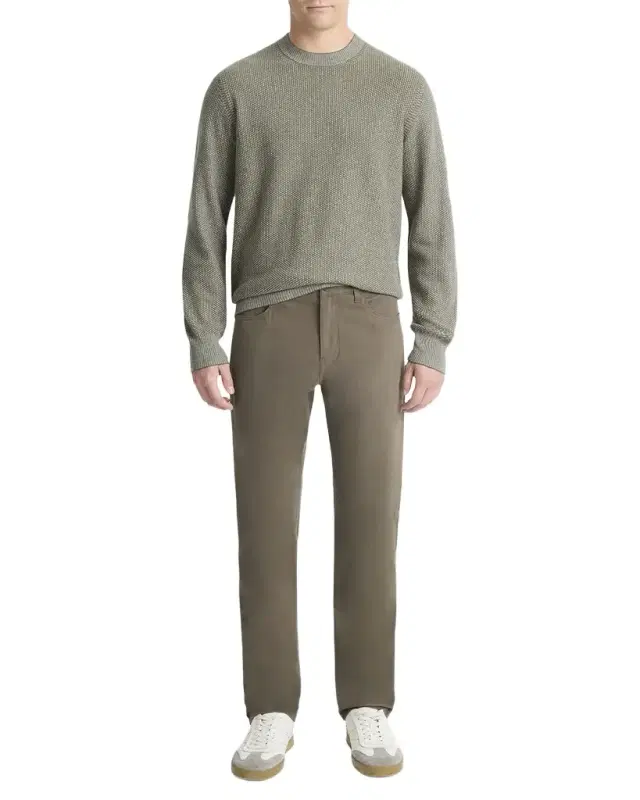 Vince Men's Dylan Peached Cotton 5-Pocket Pants