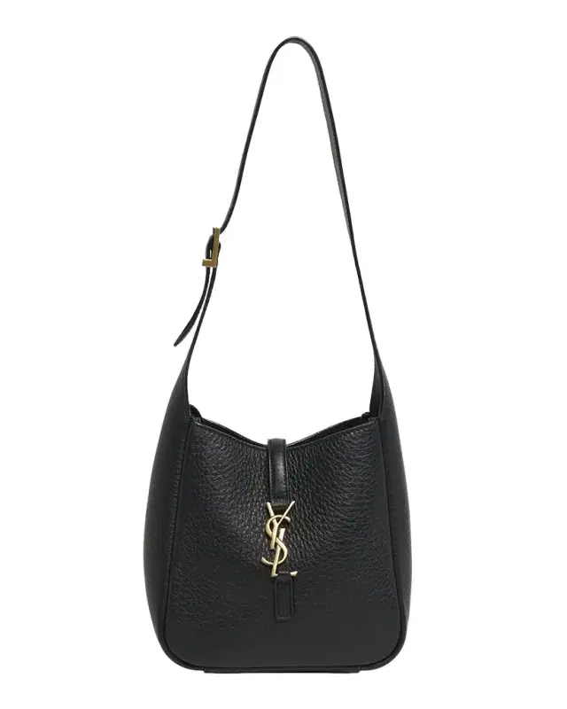 Saint Laurent Le 5 A 7 Hobo Bag in Deer Leather