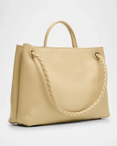 Bottega Veneta Andiamo Medium Leather Tote Bag | Thumbnail 8