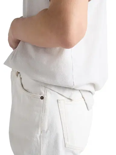 Prada Men's Garment-Dyed Cotton Polo Shirt - Beige Khaki | Thumbnail 5