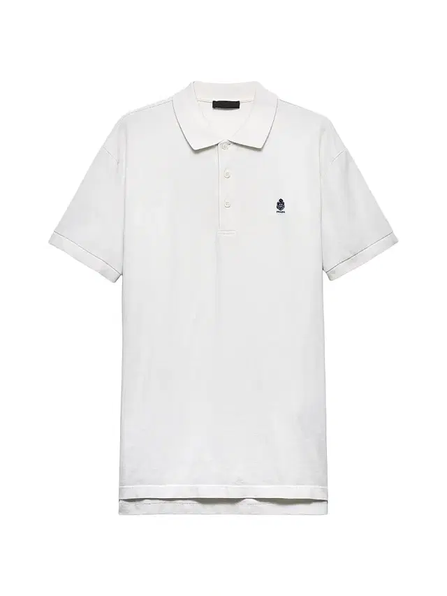 Prada Men's Garment-Dyed Cotton Polo Shirt - Beige Khaki