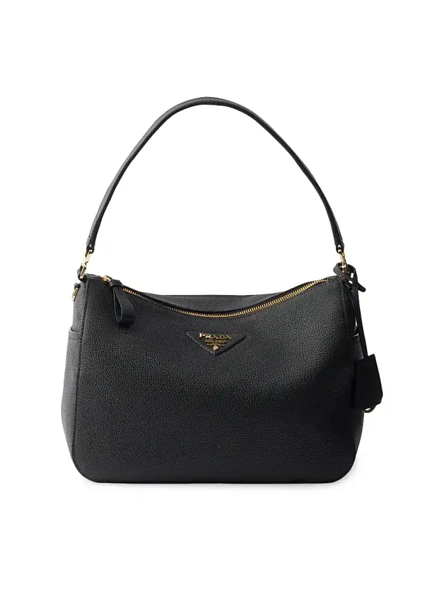 Prada Women's  Leather Shoulder Bag - Black