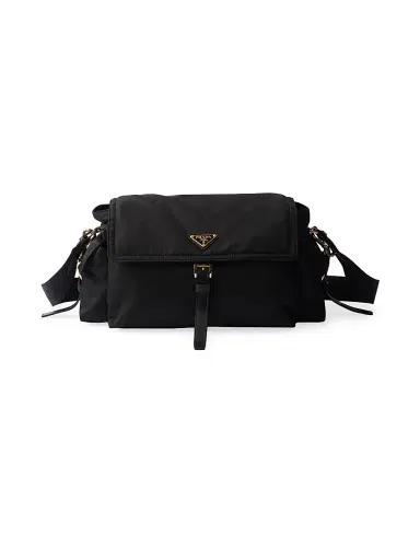 Prada Women's Large Explore Re-Nylon Shoulder Bag - Black | Thumbnail 1 Prada Women's Large Explore Re-Nylon Shoulder Bag - Black | Thumbnail 1