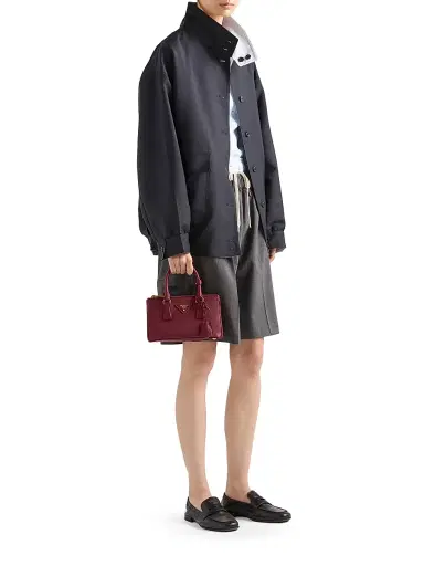 Prada Women's Galleria Saffiano Leather Mini Top Handle Bag | Thumbnail 2 Prada Women's Galleria Saffiano Leather Mini Top Handle Bag | Thumbnail 2