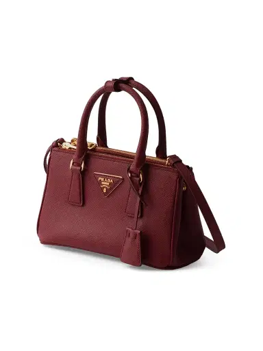 Prada Women's Galleria Saffiano Leather Mini Top Handle Bag | Thumbnail 4 Prada Women's Galleria Saffiano Leather Mini Top Handle Bag | Thumbnail 4