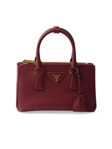 Prada Women's Galleria Saffiano Leather Mini Top Handle Bag | Thumbnail 1 Prada Women's Galleria Saffiano Leather Mini Top Handle Bag | Thumbnail 1