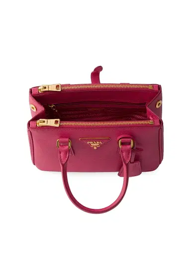 Prada Women's Galleria Saffiano Leather Mini Top Handle Bag | Thumbnail 4 Prada Women's Galleria Saffiano Leather Mini Top Handle Bag | Thumbnail 4