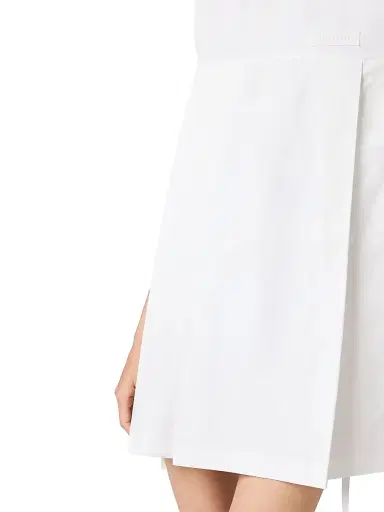 Miu Miu Women's Poplin Mini-Dress - White - Size 2 | Thumbnail 4 Miu Miu Women's Poplin Mini-Dress - White - Size 2 | Thumbnail 4