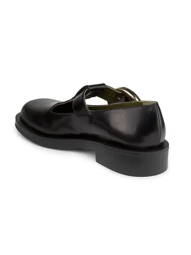 Maria Luca Women's Nora Leather Mary Janes - Black - Size 10 | Thumbnail 3