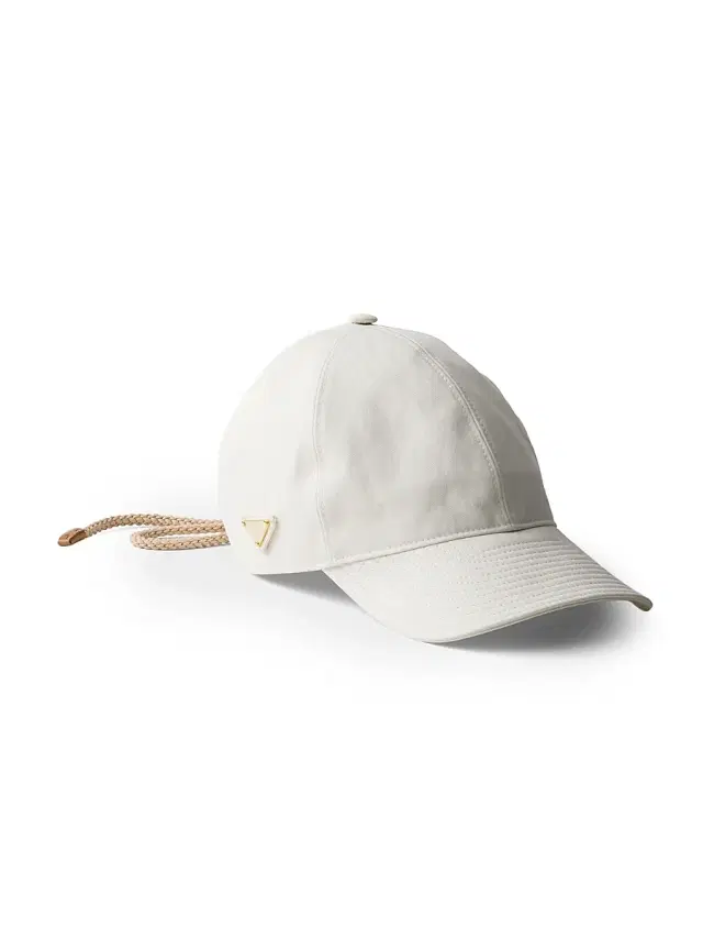 Women's Cotton Satin Baseball Cap - White