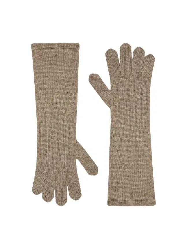 Max Mara Women's Cashmere Gloves - Beige
