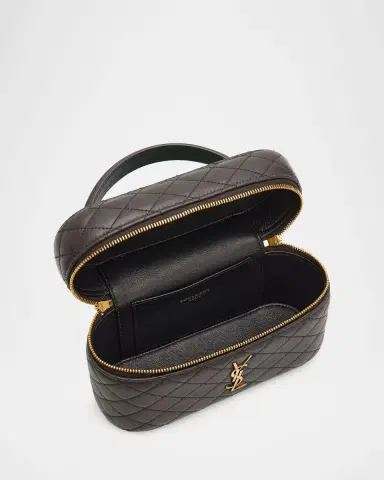 Saint Laurent Gaby Vanity Quilted Leather Bag | Thumbnail 4 Saint Laurent Gaby Vanity Quilted Leather Bag | Thumbnail 4