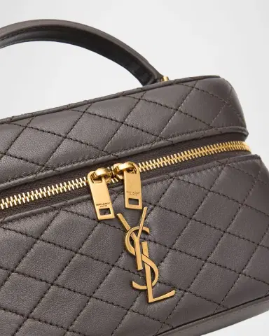 Saint Laurent Gaby Vanity Quilted Leather Bag | Thumbnail 7 Saint Laurent Gaby Vanity Quilted Leather Bag | Thumbnail 7