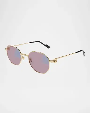 Cartier Round Photochromic Metal Sunglasses | Thumbnail 2
