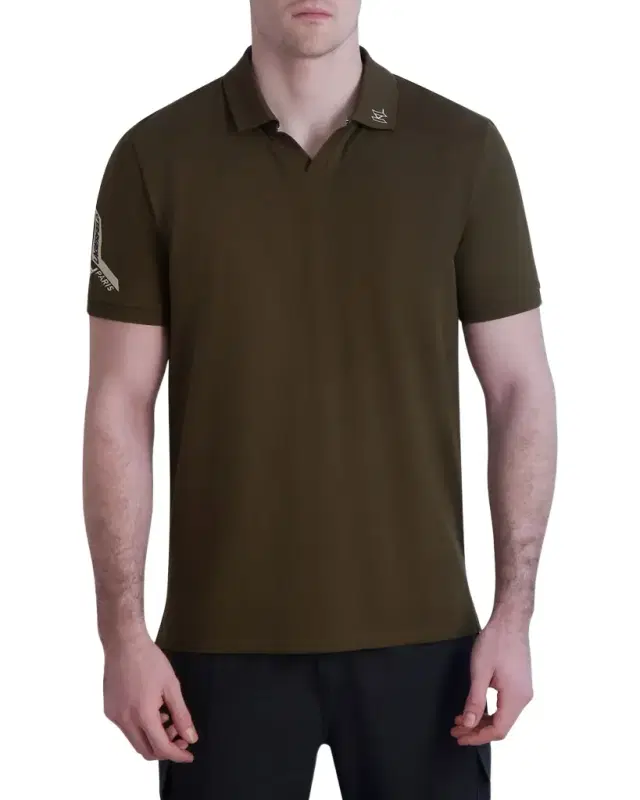 Men's Johnny-Collar Polo