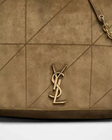 Saint Laurent Jamie 4.3 Maxi YSL Shoulder Bag in Quilted Suede | Thumbnail 5 Saint Laurent Jamie 4.3 Maxi YSL Shoulder Bag in Quilted Suede | Thumbnail 5