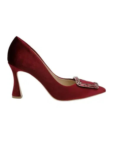 Badgley Mischka Aubree Silk Buckle Pumps | Thumbnail 1