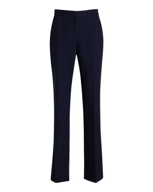 Another Tomorrow Merino Wool Classic Trousers