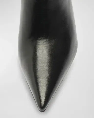 Schutz Mikki Leather Stiletto Zip Booties | Thumbnail 5 Schutz Mikki Leather Stiletto Zip Booties | Thumbnail 5