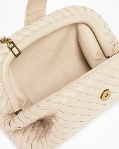 Bottega Veneta Lauren 1980 Mini Clutch Bag with Chain Strap | Thumbnail 4