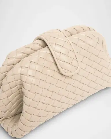 Bottega Veneta Lauren 1980 Mini Clutch Bag with Chain Strap | Thumbnail 7