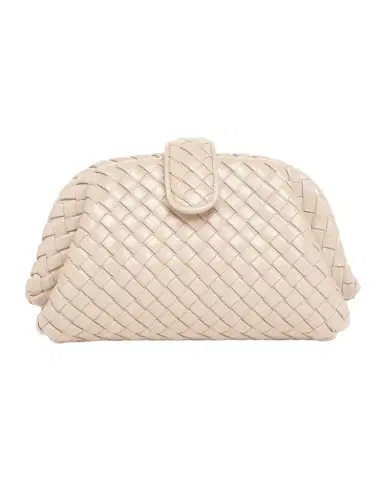 Bottega Veneta Lauren 1980 Mini Clutch Bag with Chain Strap | Thumbnail 1