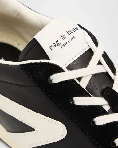 rag & bone Retro Slim Mixed Leather Sneakers | Thumbnail 6
