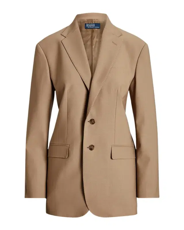 Polo Ralph Lauren Single-Breasted Stretch Wool Blazer