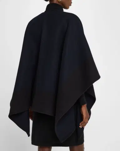Gorski Select Reversible Wool Cape | Thumbnail 3