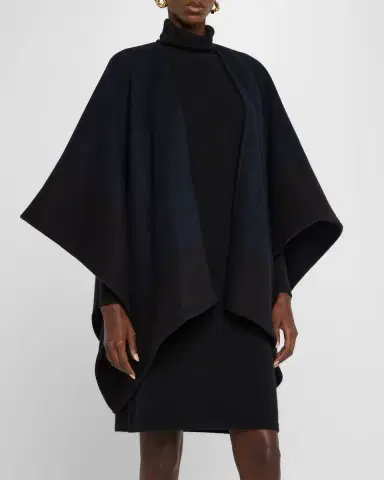 Gorski Select Reversible Wool Cape | Thumbnail 4