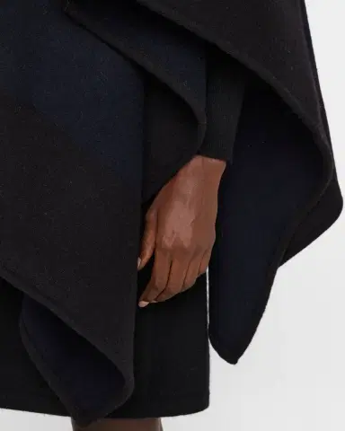 Gorski Select Reversible Wool Cape | Thumbnail 5