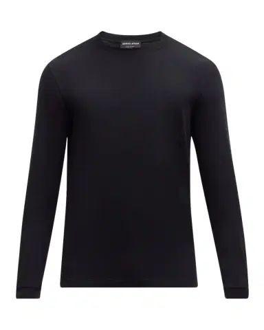 Giorgio Armani Men's Mr. Armani Solid T-Shirt | Thumbnail 1 Giorgio Armani Men's Mr. Armani Solid T-Shirt | Thumbnail 1