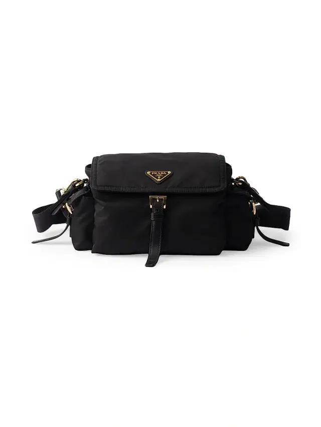 Women's  Explore Re-Nylon Shoulder Bag - Black