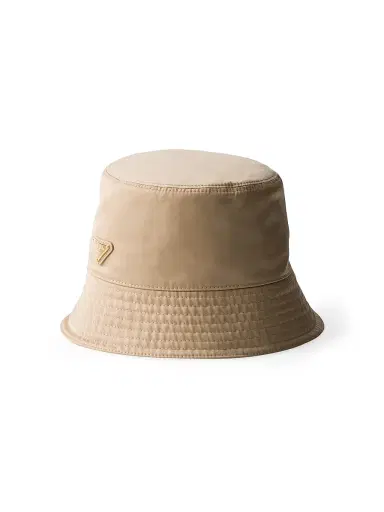 Prada Women's Re-Nylon Bucket Hat - Light Brown - Size Large | Thumbnail 1