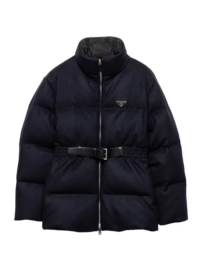 Prada Women's Loden Down Jacket - Navy Blue