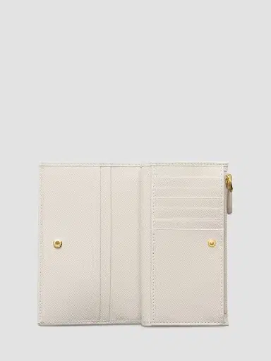 Prada Women's Large Saffiano Leather Wallet - Beige Khaki | Thumbnail 2