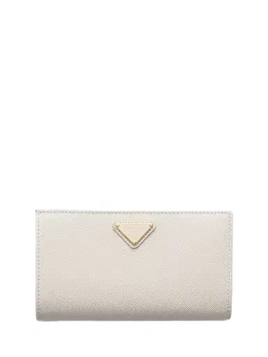Prada Women's Large Saffiano Leather Wallet - Beige Khaki | Thumbnail 1