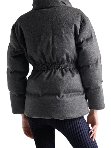 Prada Women's Loden Down Vest - Grey - Size 6 | Thumbnail 5 Prada Women's Loden Down Vest - Grey - Size 6 | Thumbnail 5