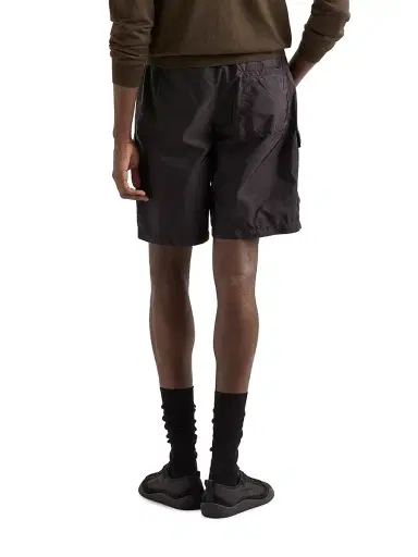 Prada Men's Re-Nylon Swim Trunks - Black - Size 38 | Thumbnail 4