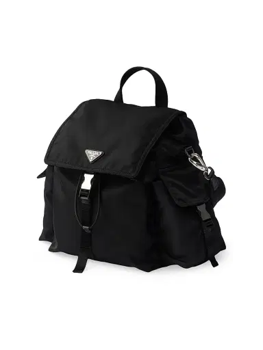 Prada Men's Explore Re-Nylon and Leather Backpack | Thumbnail 4