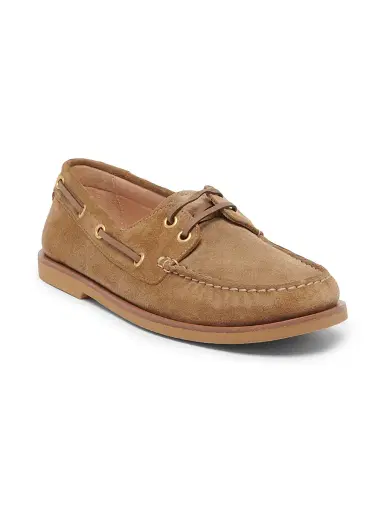 Gianvito Rossi Women's Suede Loafers - Camel | Thumbnail 2