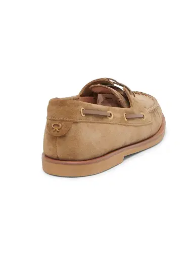 Gianvito Rossi Women's Suede Loafers - Camel | Thumbnail 3