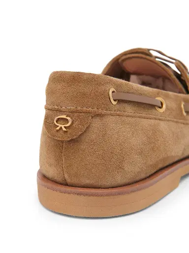 Gianvito Rossi Women's Suede Loafers - Camel | Thumbnail 5