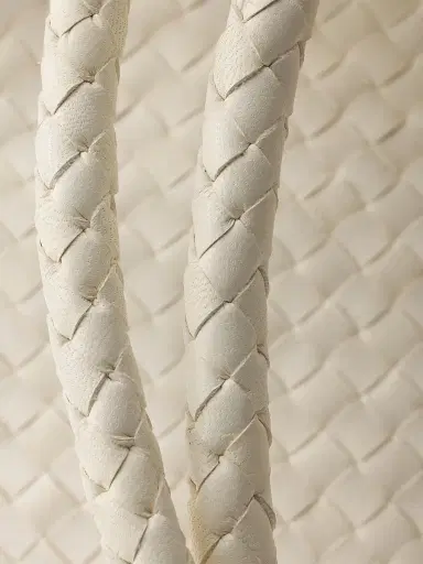 Prada Women's Large Leather Tote Bag - White | Thumbnail 8