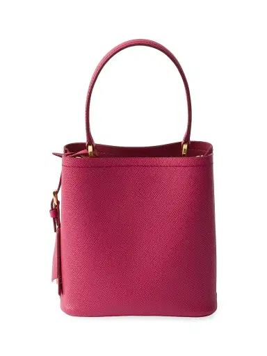 Prada Women's Panier Saffiano Leather Bucket Bag | Thumbnail 3