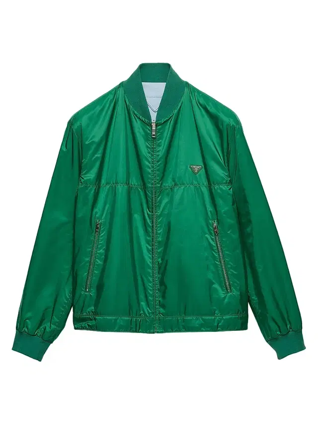 Men's Reversible Re-Nylon Bomber Jacket - Green