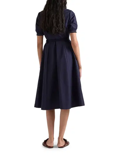 Prada Women's Poplin Dress - Blue - Size 0 | Thumbnail 4 Prada Women's Poplin Dress - Blue - Size 0 | Thumbnail 4